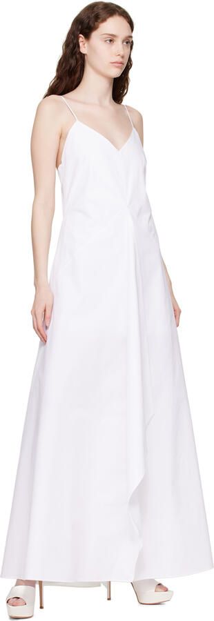 Gianvito Rossi SSENSE Exclusive White Heeled Sandals - Picture 4