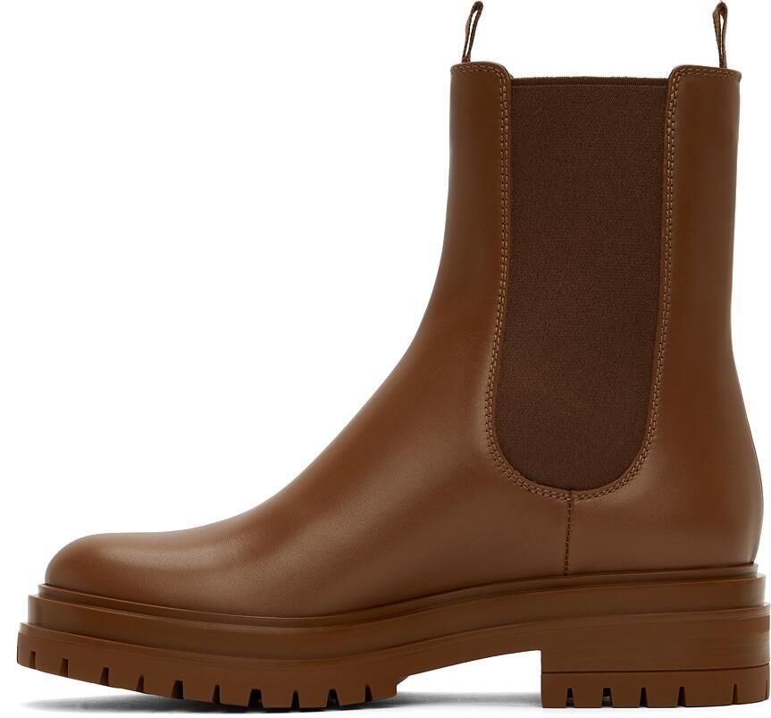 Gianvito Rossi Tan Chester Boots
