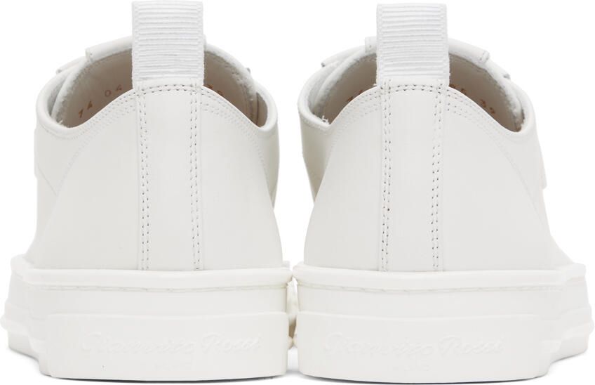 Gianvito Rossi White 360 Low Sneakers