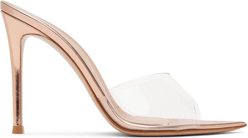 Gianvito Rossi Pink Elle Heeled Sandals - Picture 5