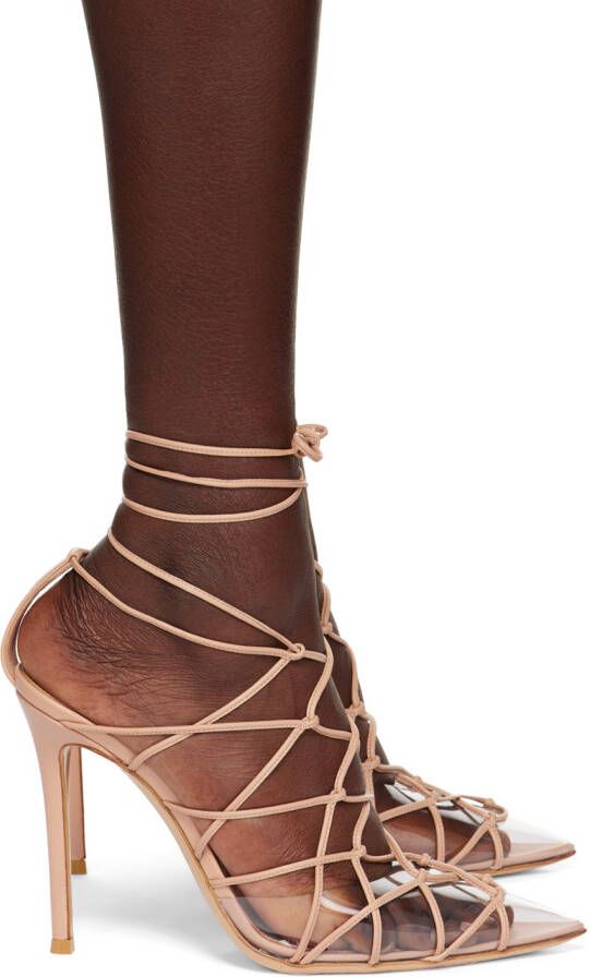 Gianvito Rossi Pink Miria Heels - Picture 5