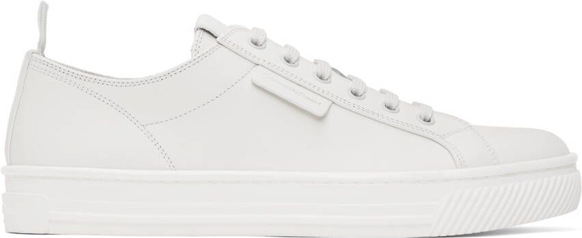 Gianvito Rossi White 360 Low Sneakers - Picture 5