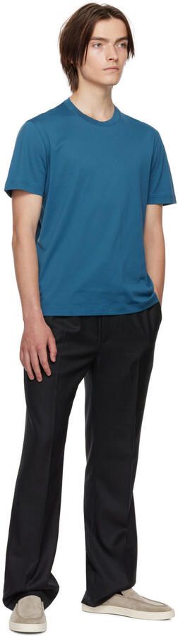 Giorgio Armani Gray Suede Slip-On Sneakers - Picture 3