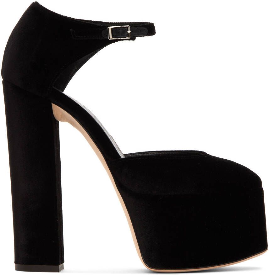 Giuseppe Zanotti Black Bebe Heeled Sandals