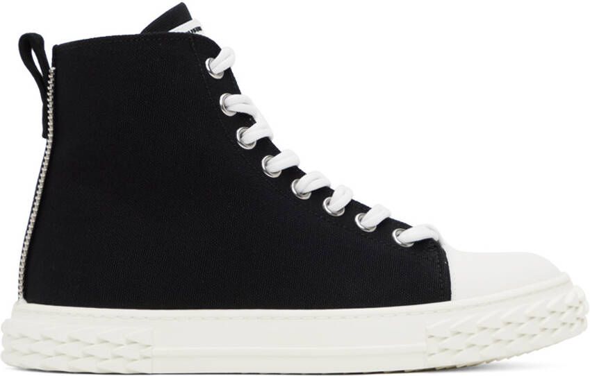 Giuseppe Zanotti Black Blabber Sneakers - Picture 5