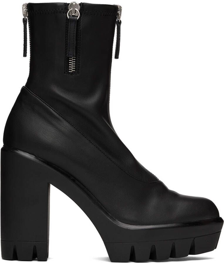 Giuseppe Zanotti Black Blaze Ankle Boots - Picture 5