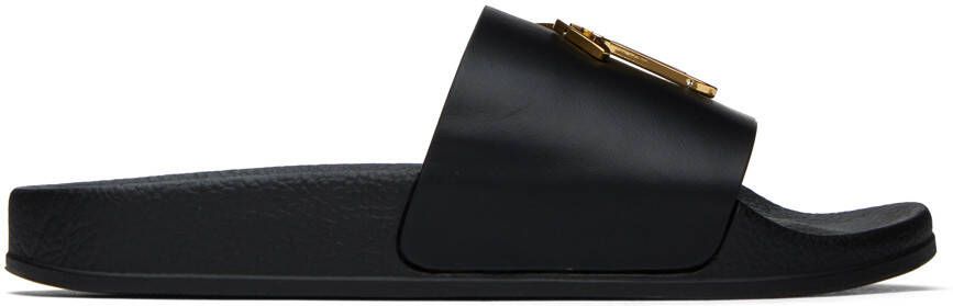 Giuseppe Zanotti Black Brett Slides - Picture 5