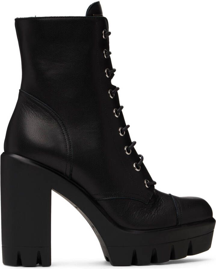 Giuseppe Zanotti Black Camille Boots