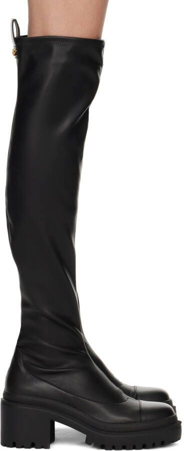 Giuseppe Zanotti Black Siva Tall Boots - Picture 5