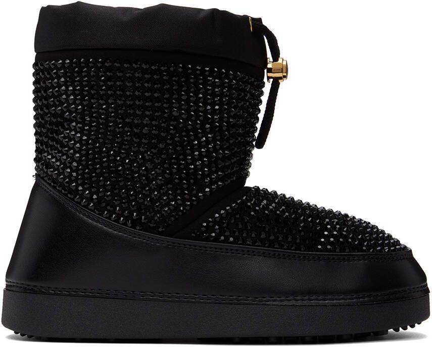 Giuseppe Zanotti Black Snow Crystal Boots - Picture 5