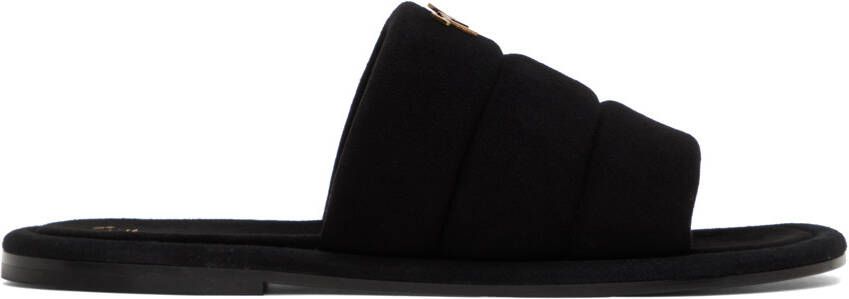 Giuseppe Zanotti Black Suede Harmande Sandals - Picture 5