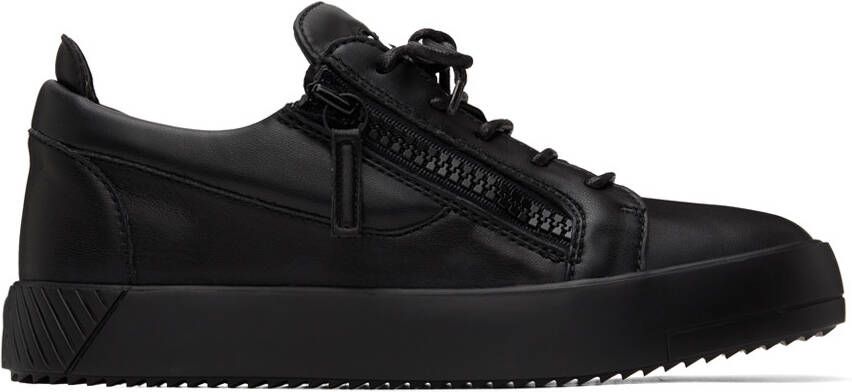 Giuseppe Zanotti Black 'The Sharks 5.0' Low Sneakers