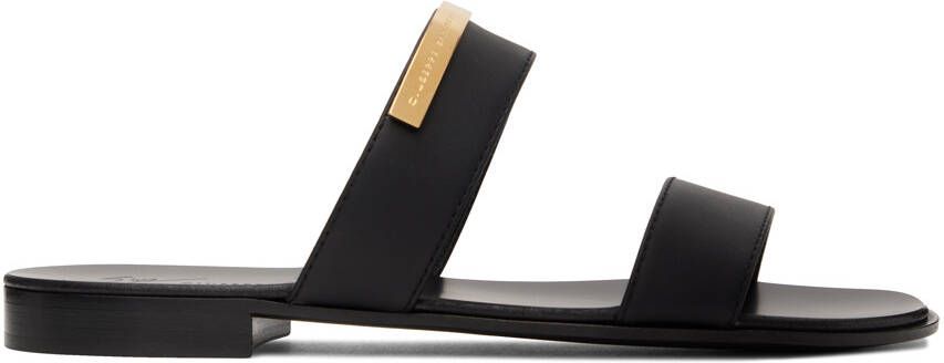 Giuseppe Zanotti Black Zak Sandals - Picture 5