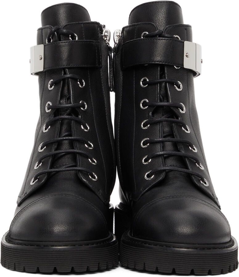 Giuseppe Zanotti Black Alexa Boots