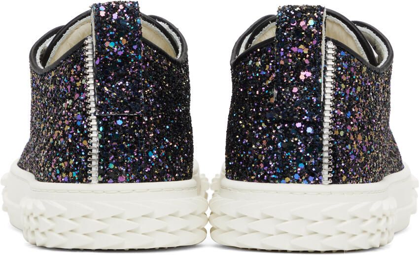 Giuseppe Zanotti Black & White Blabber Sneakers