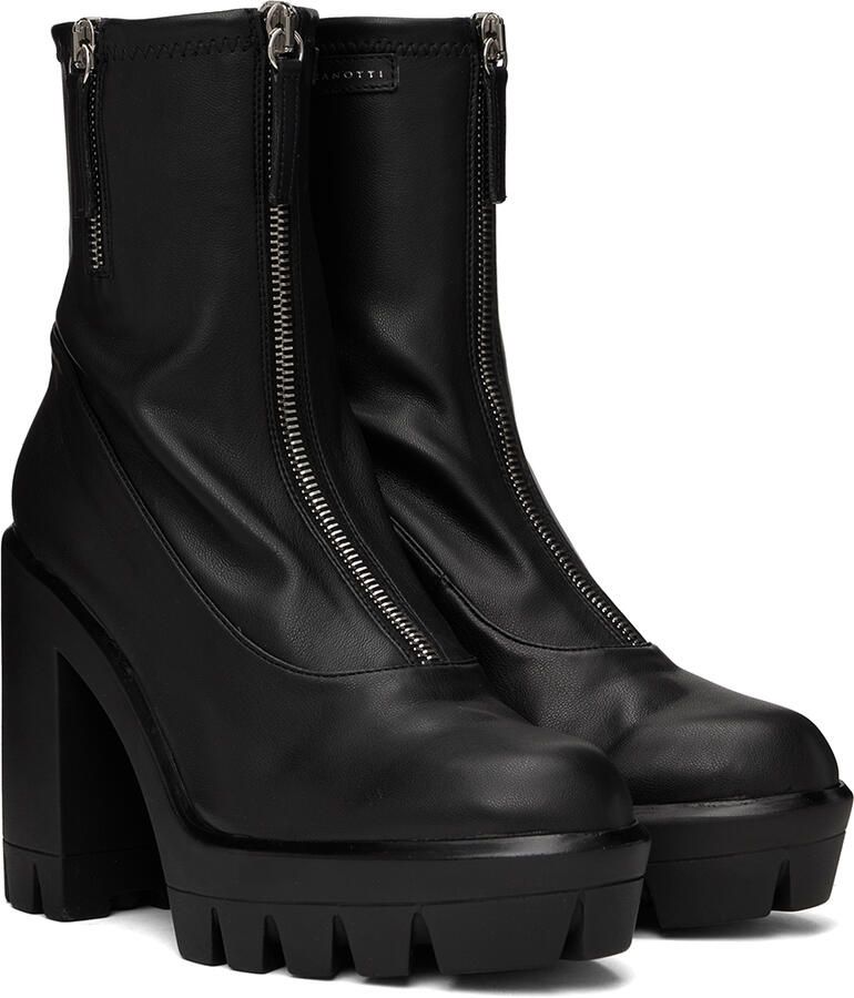 Giuseppe Zanotti Black Blaze Ankle Boots - Picture 2