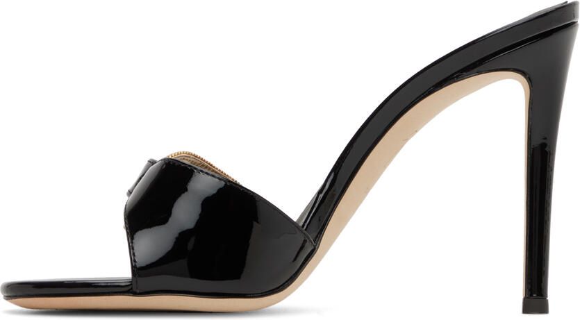 Giuseppe Zanotti Black Chain 105 Heeled Sandals - Picture 3