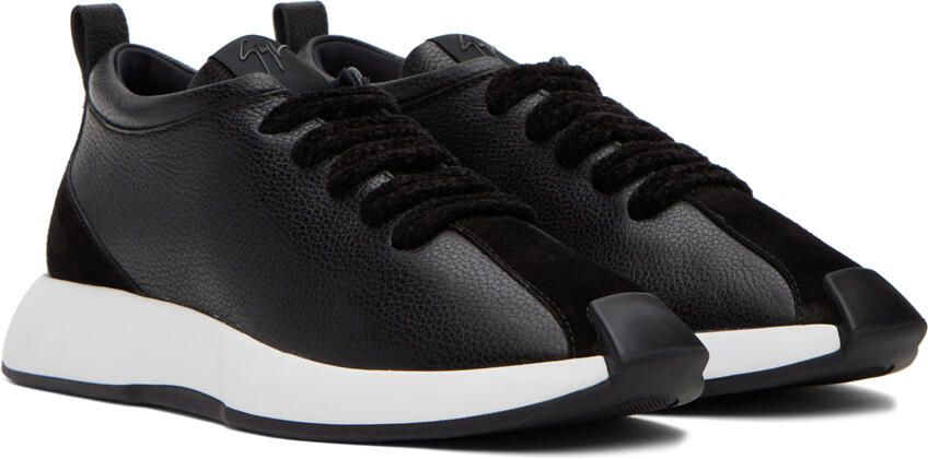 Giuseppe Zanotti Black Ferox Sneakers - Picture 2