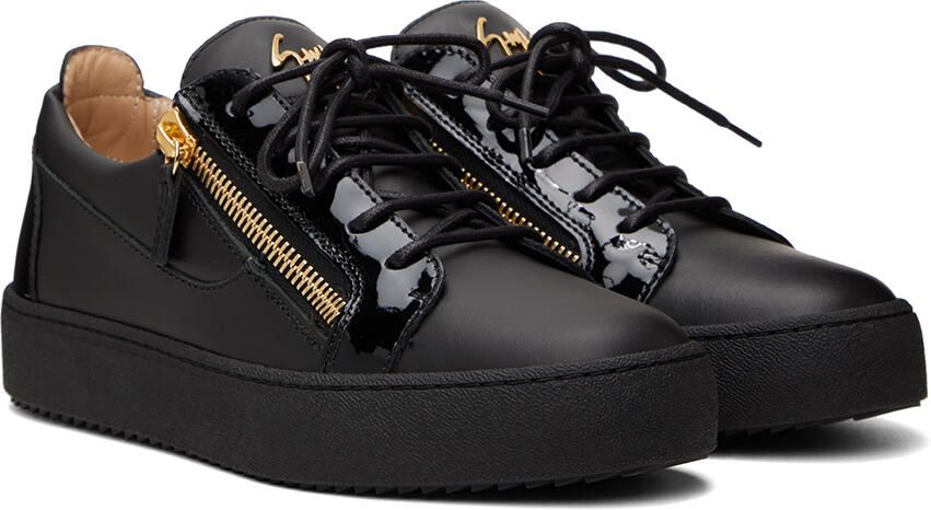 Giuseppe Zanotti Black Frankie Sneakers - Picture 2