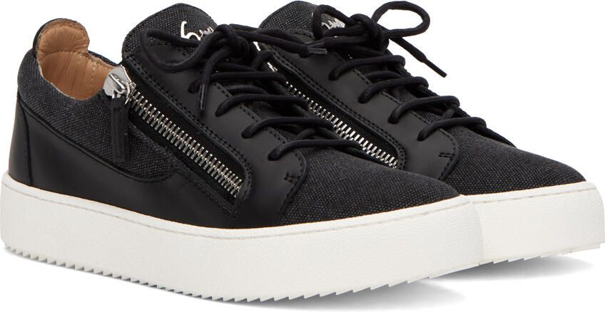 Giuseppe Zanotti Black Frankie Sneakers - Picture 2