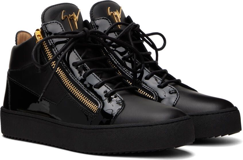Giuseppe Zanotti Black Kriss Sneakers - Picture 2