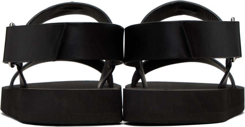 Giuseppe Zanotti Black Strap Sandals