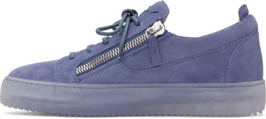 Giuseppe Zanotti Blue Frankie Sneakers - Picture 3