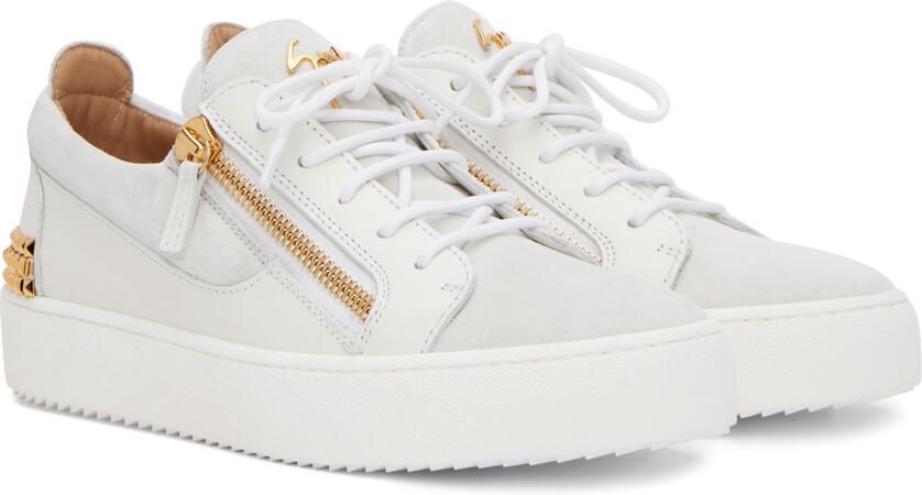 Giuseppe Zanotti Gray Frankie Sneakers - Picture 2