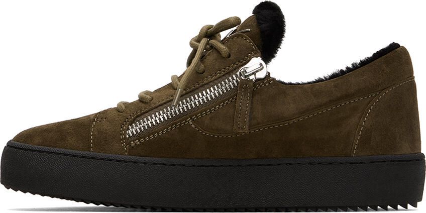 Giuseppe Zanotti Green Frankie Sneakers - Picture 3