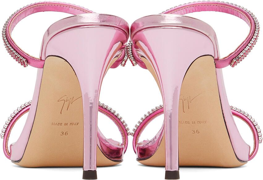 Giuseppe Zanotti Pink Alien Heeled Sandals