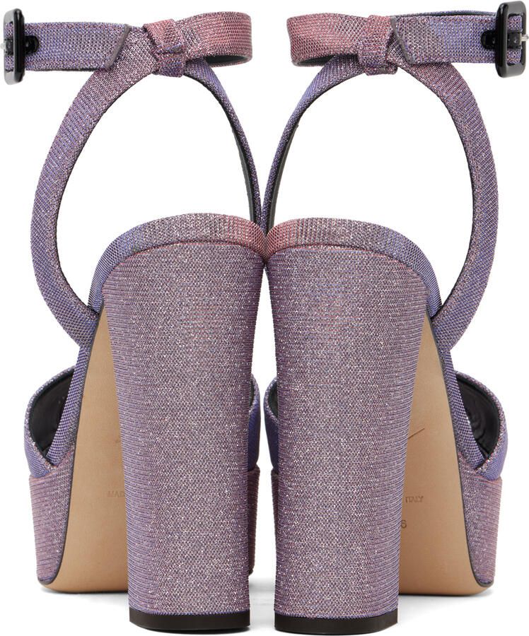 Giuseppe Zanotti Pink Notturna Heeled Sandals - Picture 3