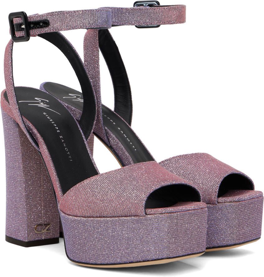 Giuseppe Zanotti Pink Notturna Heeled Sandals