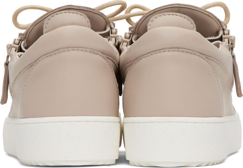 Giuseppe Zanotti Taupe Frankie Sneakers