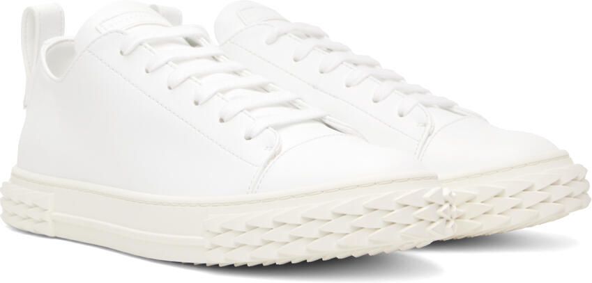 Giuseppe Zanotti White Blabber Sneakers - Picture 2