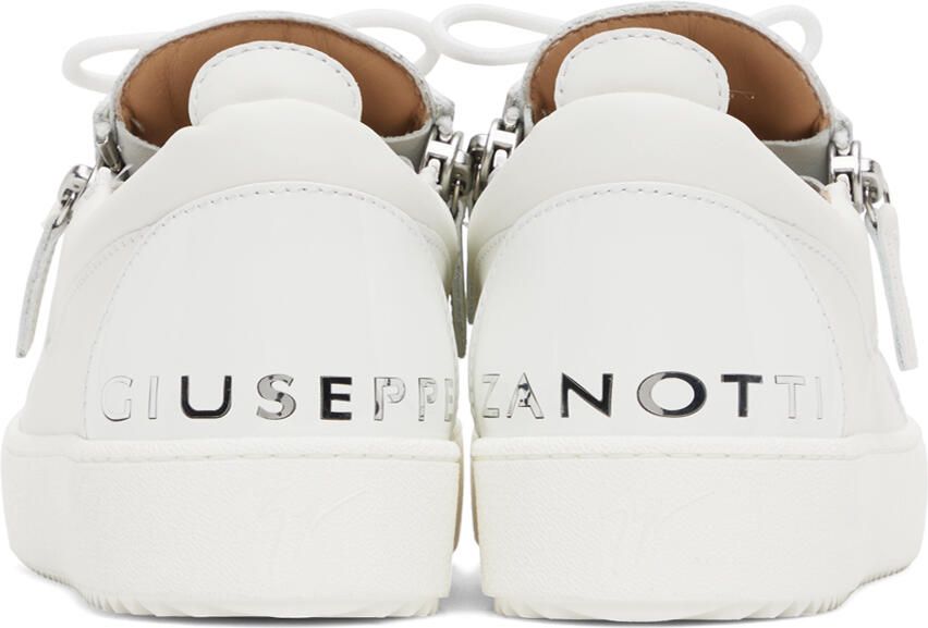 Giuseppe Zanotti White Frankie Sneakers