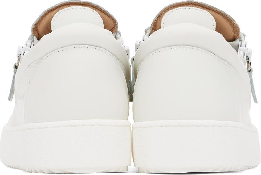 Giuseppe Zanotti White Frankie Sneakers