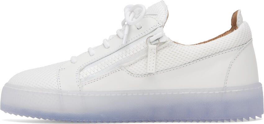 Giuseppe Zanotti White Frankie Sneakers - Picture 3