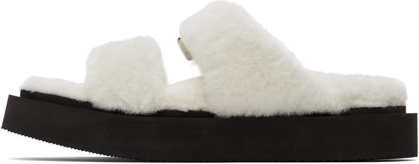 Giuseppe Zanotti White Jolanda Winter Sandals - Picture 4