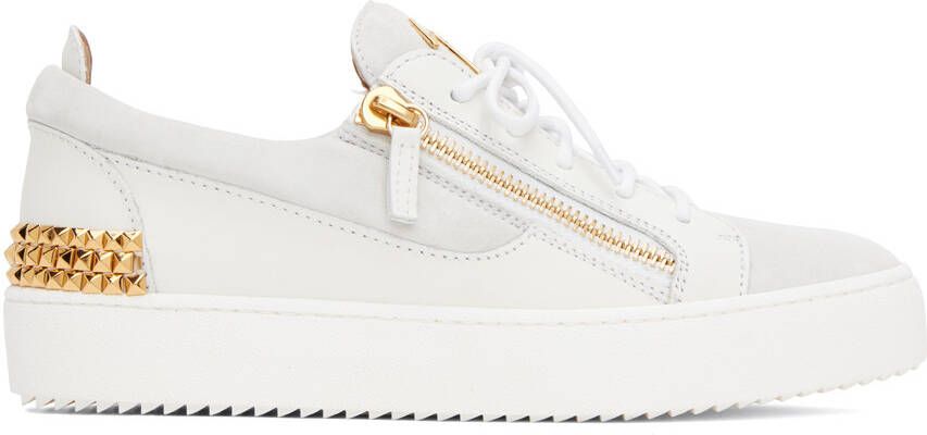 Giuseppe Zanotti Gray Frankie Sneakers - Picture 5