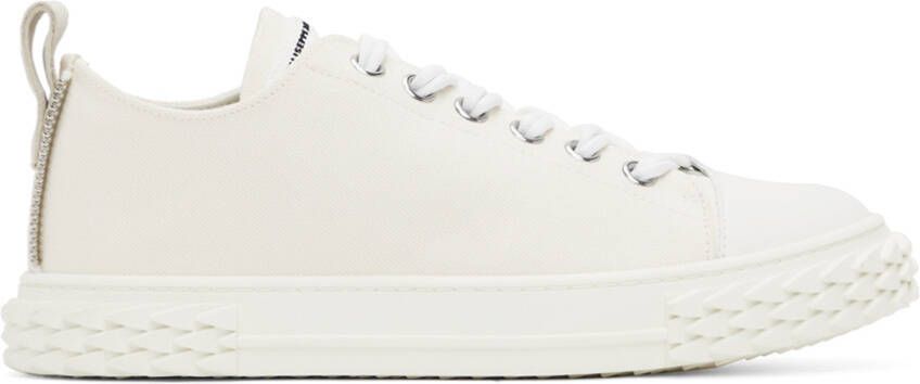 Giuseppe Zanotti Off-White Blabber Sneakers - Picture 5