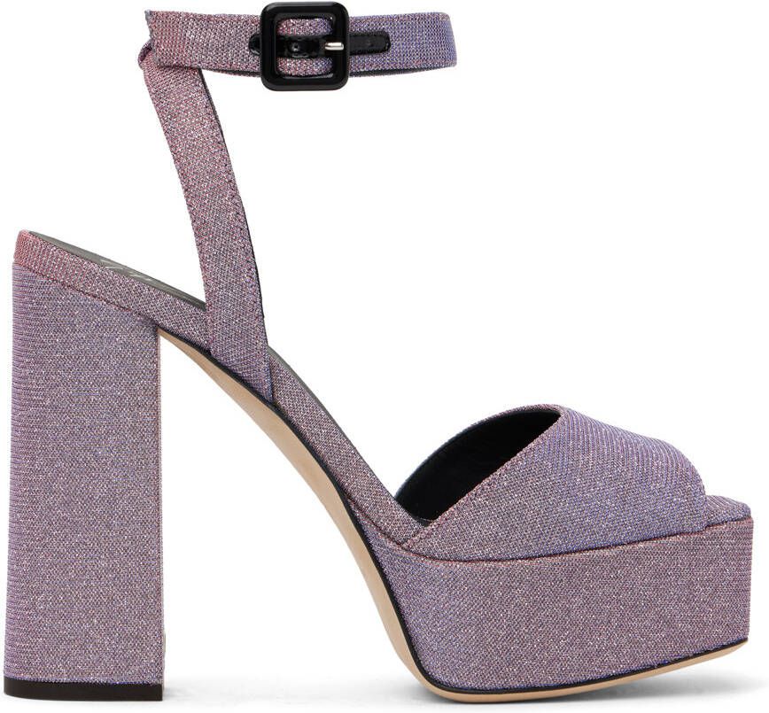 Giuseppe Zanotti Pink Notturna Heeled Sandals - Picture 4