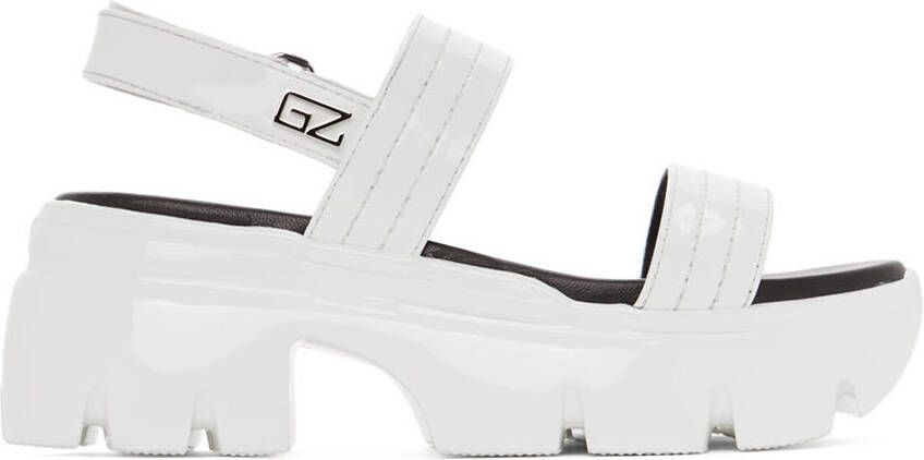 Giuseppe Zanotti White Apocalypse Summer Sandals - Picture 5