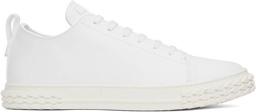 Giuseppe Zanotti White Blabber Sneakers
