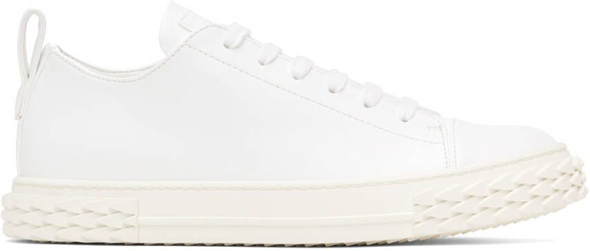 Giuseppe Zanotti White Blabber Sneakers - Picture 5