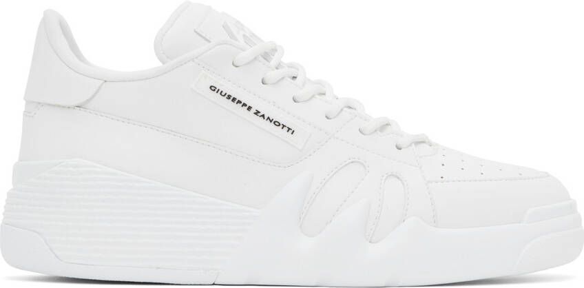 Giuseppe Zanotti White Talon Sneakers - Picture 5