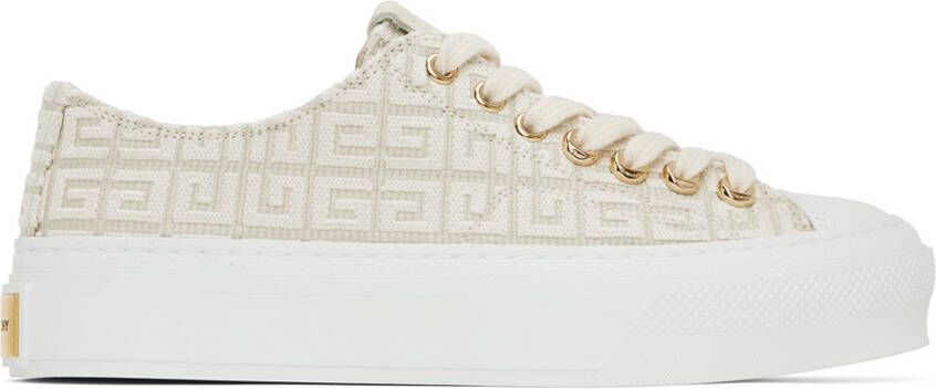 Givenchy Beige City Sneakers - Picture 5