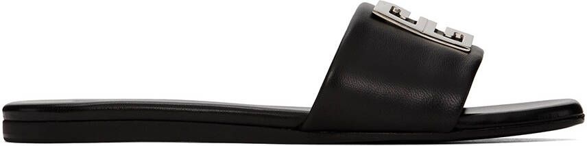 Givenchy Black 4G Flat Mules - Picture 5