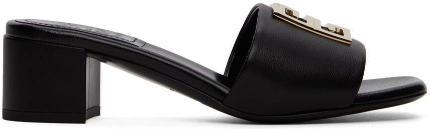 Givenchy Black 4G Mules - Picture 4