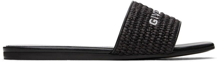 Givenchy Black 4G Sandals - Picture 5