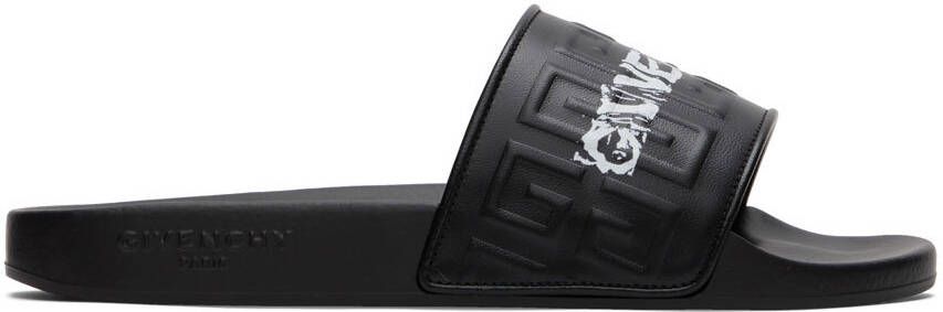 Givenchy Black 4G Slides - Picture 5